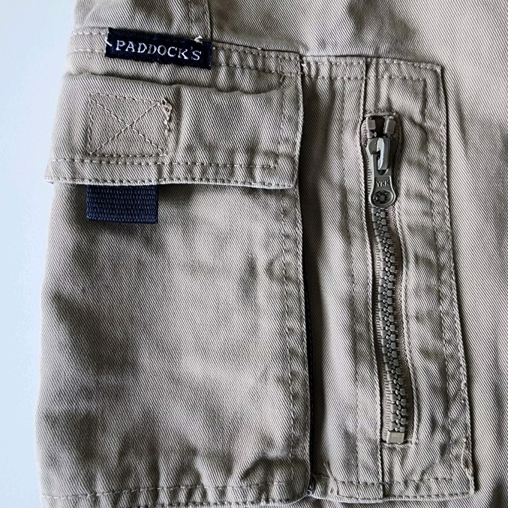 Men's Cargo Shorts in Khaki - Picture 4 of 12